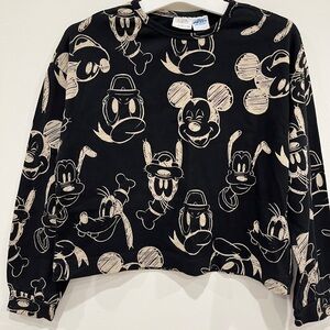 ZARA BIG GIRLS MICKEY & FRIENDS T-SHIRT SIZE 11-12